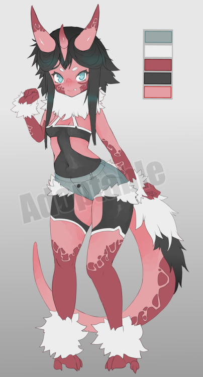 coffeechicken - Red Dragon Girl up on FA! starts at...