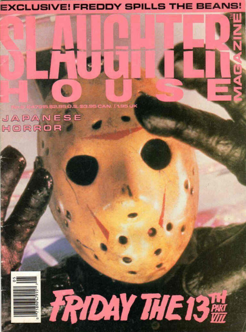 hrbloodengutz12 - Jason Voorhees (Kane Hodder) on the cover of...