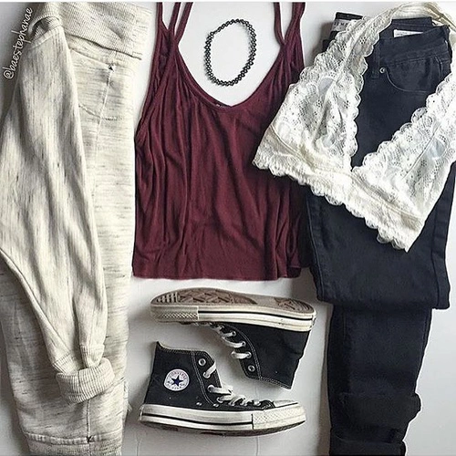 school outfit idea | Tumblr