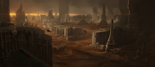theamazingdigitalart - Blade Runner 2049 - Vegas development...