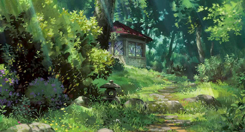 cinemamonamour - Ghibli Gardens - Sadako‘s Garden in...