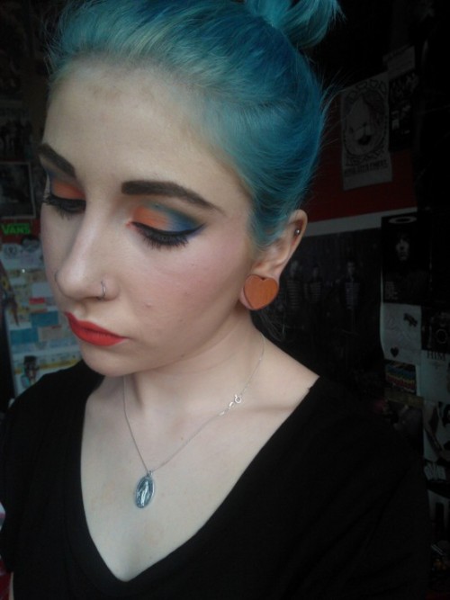 cigarettesmoke-and-cheapcoffee - Got my makeup done at MAC today,...