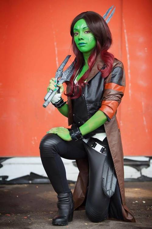steam-and-pleasure - Gamora From Guardians of the GalaxyCosplayer...