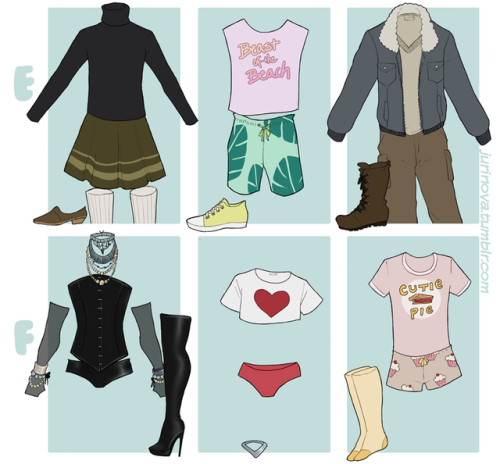 jurinova:Send a character + outfit + accessory. Feel free to...
