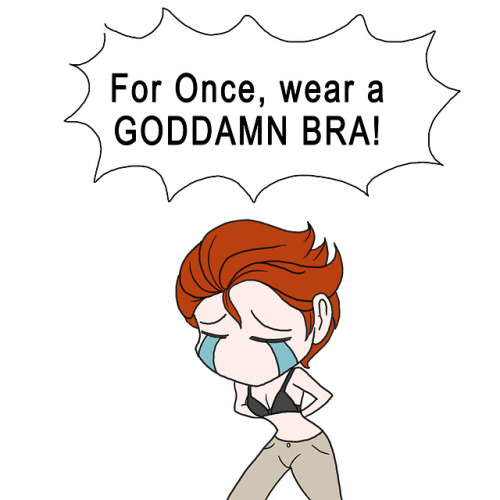 zeiizakuu - Silly Moicy comic poking fun at all those braless...