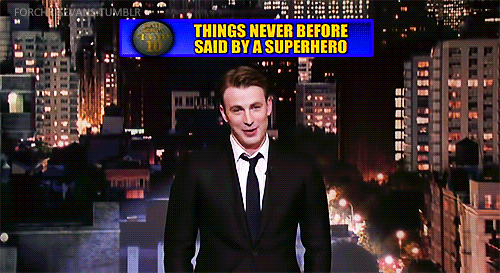 forchrisevans - Top 10 Things Never Said by a Superhero