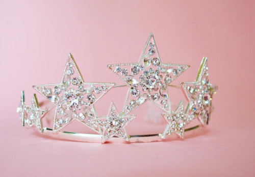 littlealienproducts - Silver Star Crown byThePinkCollarLife