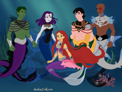 Teen Titan Mermaids  Tumblr-5597