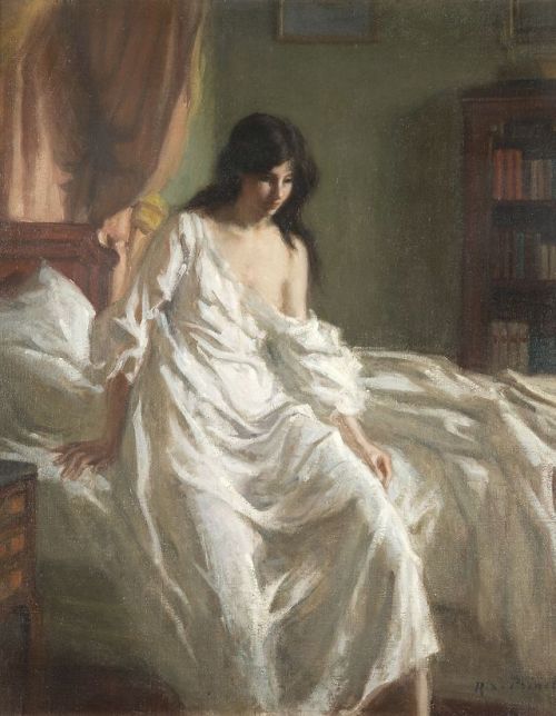 catonhottinroof - René-Xavier Prinet (1861 - 1946)Le réveil