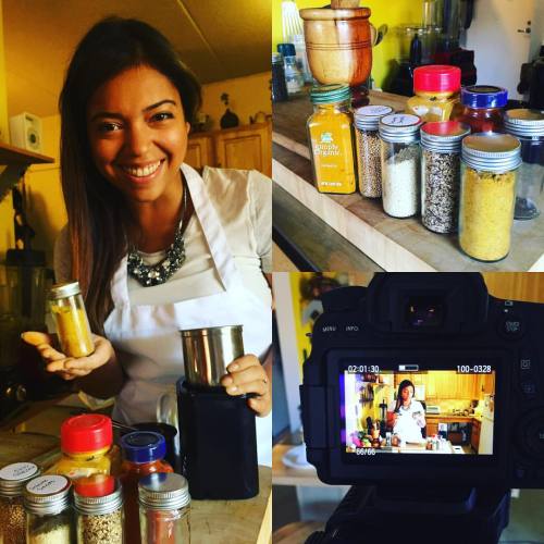 happyhealthylatina - Just finished shooting a video for how to...
