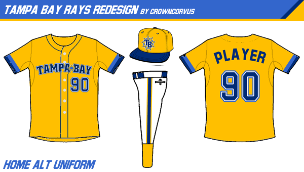 MLB: Tampa Bay Rays Redesign // Solar Powered - Concepts - Chris