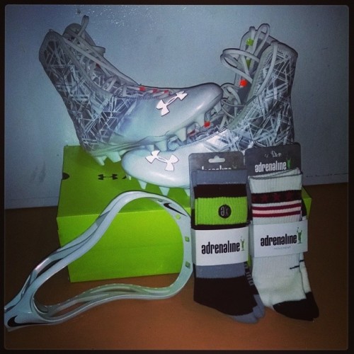 Shopping spree!!! 2 pairs of Adrenaline socks, Nike Vapor, UA...