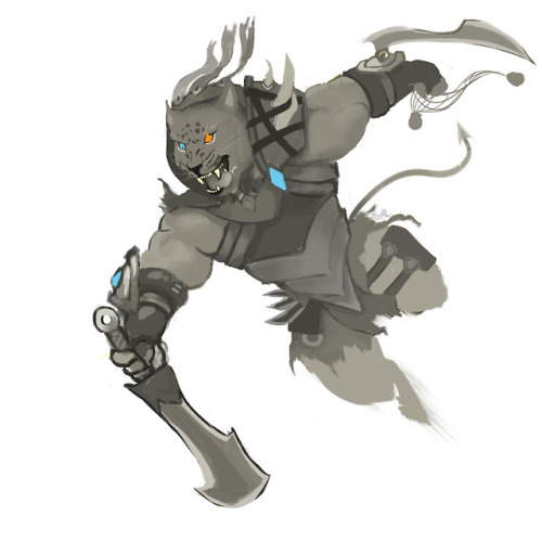 verywulfer - @spookaronni I used to draw rengar but not this...