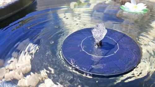novelty-gift-ideas - Solar Powered Water Fountain Pump