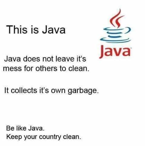 programmerhumour - Be like Java