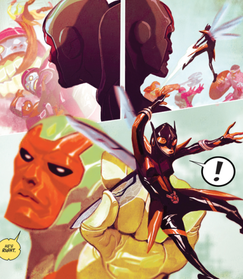 marvel-dc-art:Avengers v7 #2 (2016)pencil & ink by...