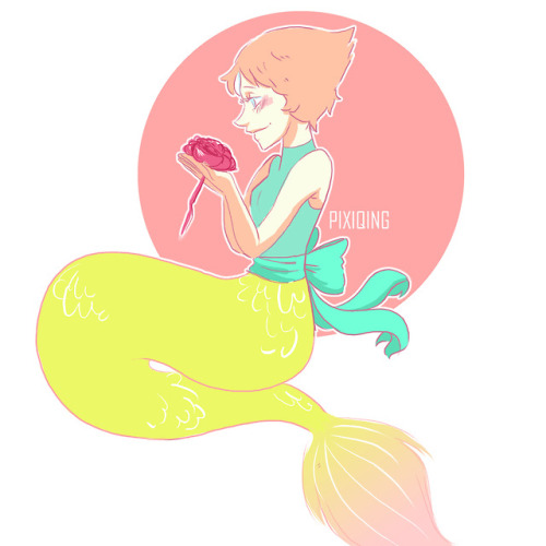 Mermay Pearl! I have an art event going on in Instagram! Please follow as I’m more active there : D ( @pixiqing)