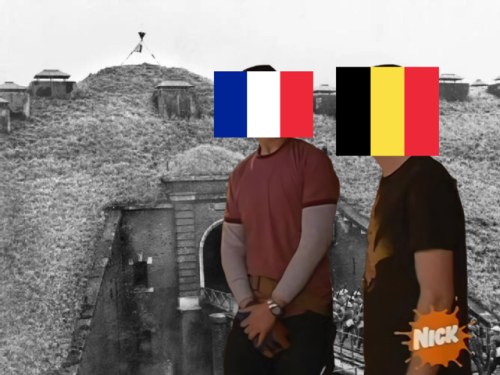 nomadnoah - “Leopold III, where’s the Belgian wall?”“Goes right...