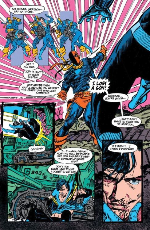 travisellisor - pages 21 and 22 fromThe New Titans (1984) #86...