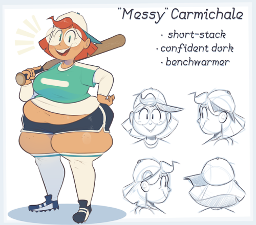 ridiculouscake - Bit of a Messy redesign.and she got a last name...