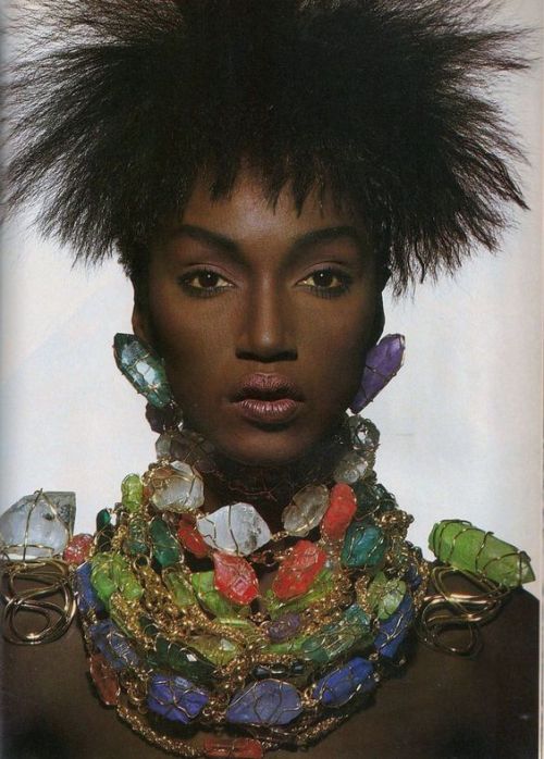 christopherbarnard - Katoucha in Vogue 1988