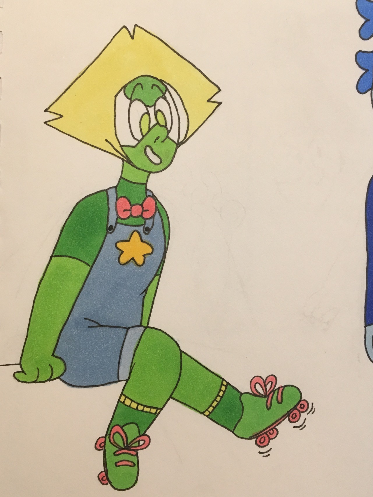 I’m super late to the party but here’s my CG outfits for em!! Peridot in roller skates and Lapis in pants are all I’ve ever really needed.