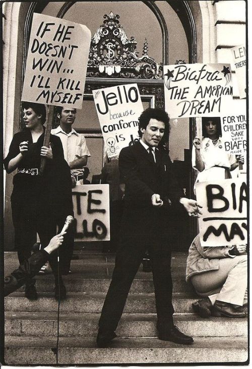vaticanrust - Jello Biafra of the Dead Kennedys running for...