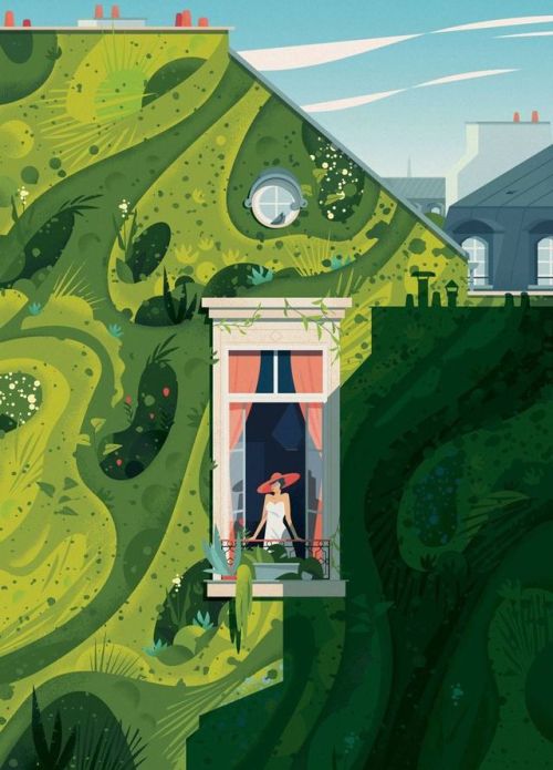 graphicdesignclub - At the Window - The Gorgeous Architectural...