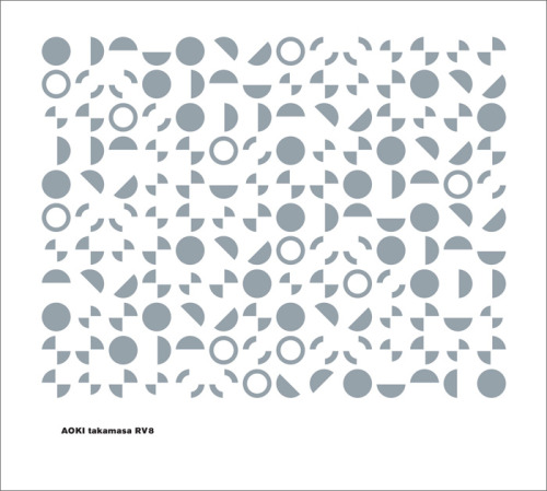AOKI takamasa  "RV8" will be released on...