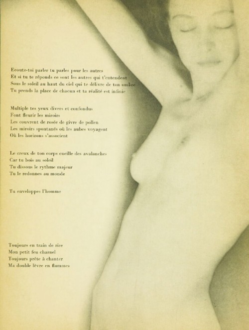 hipsteriasworld:“Facile”.Poems by Paul Éluard, photographs...