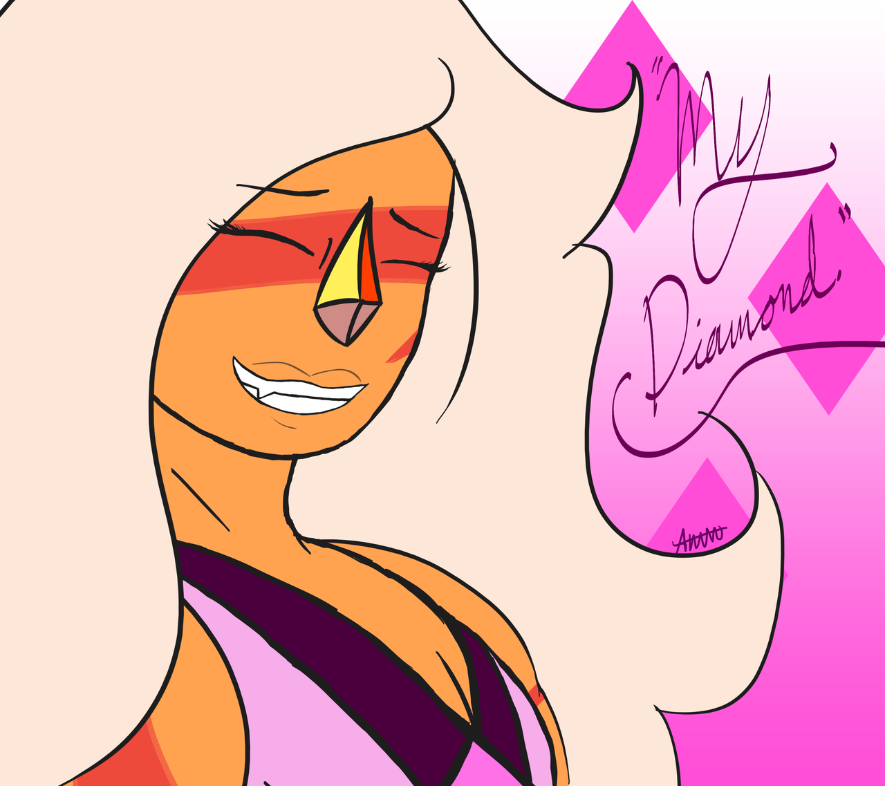 A personal fan piece I made a while ago before we saw Pink. I want to see more Jasper-Pink history now!