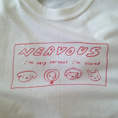 sundayschoolkid - littlealienproducts - NERVOUS t-shirt by...