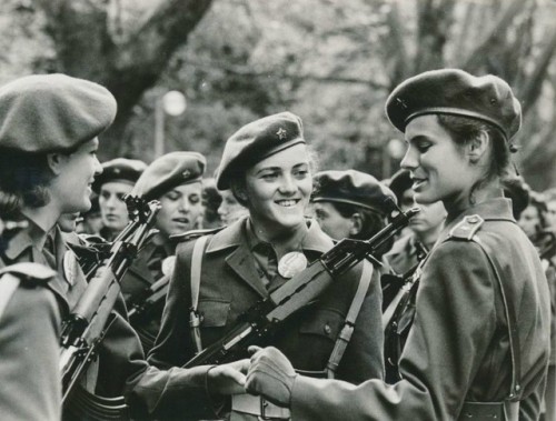 partisan1943 - Female soldiers of the Yugoslav People’s Army.