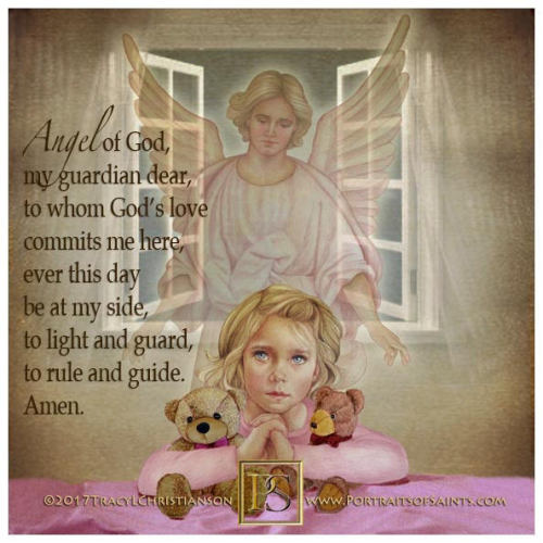 Happy Feast DayHoly Guardian AngelsThe role of the guardian...