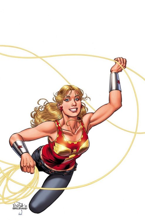 league-of-extraordinarycomics:Wonder Girl by NICOLA SCOTT
