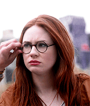 hayleywilliamis - Amy Pond looking gorgeous with her glasses in...
