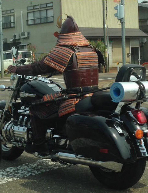 jibadojo - Welcome Back to the future ! Samurai biker