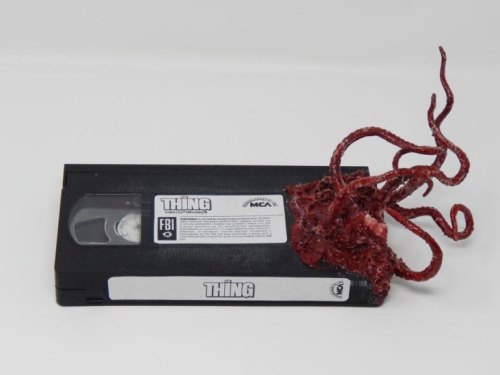 creaturesofnight:Artist Whips Up More Custom Horror VHS...