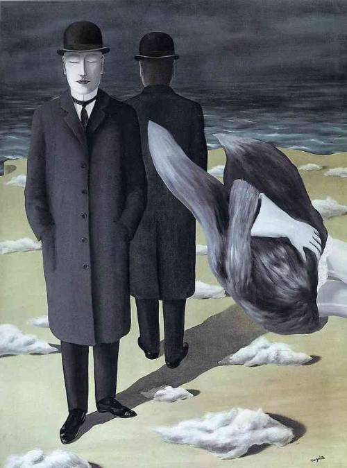 surrealism-love - The meaning of night, 1927, Rene MagritteSize - ...