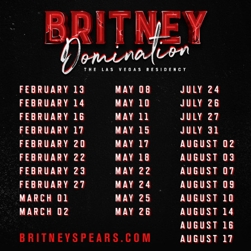 britneyspears - The #BritneyDomination fan pre-sale is going on...