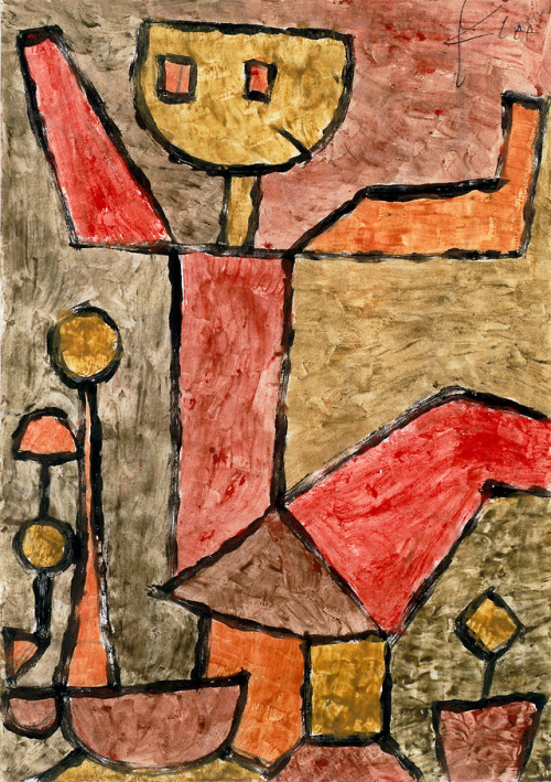 expressionism-art - Boy with Toys by Paul Klee, 1940, Guggenheim...