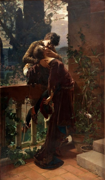 spoutziki-art - Romeo and Juliet on the balcony by Julius...