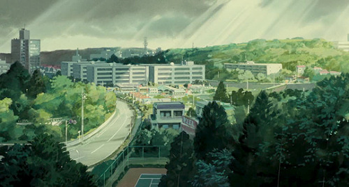 cinemamonamour - Ghibli Cities - Shizuku’s town in Whisper of...