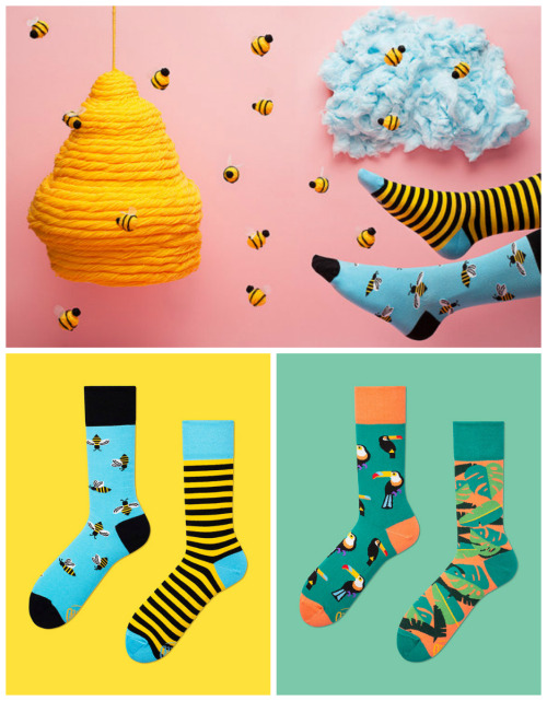 lesstalkmoreillustration - Illustrated Socks By ManyMornings On...