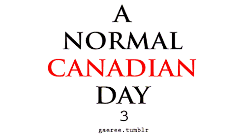 amongthegentlymad:rivigirli:Happy Canada day everyone!!ALL SHALL BE MAPLE….