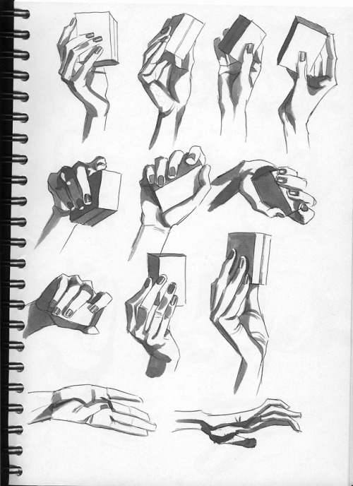 anna-cattish - Grab 20 pages sketchbook of Hands Drawings on...