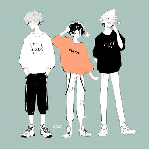 viri-idiana - Awkward boys in comfy clothes 