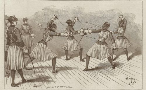 imfemalewarrior - the-history-of-fighting - Old School Fencing...