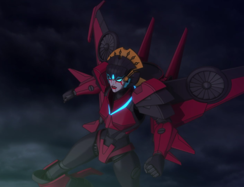 Windblade from Machinima’s Transformers Titans Return