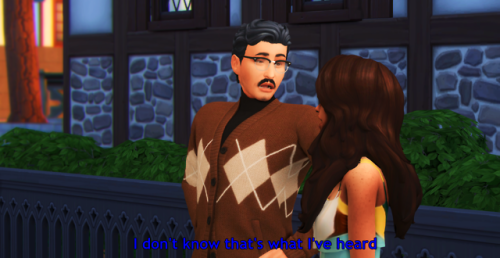 asdf-sims - She fell asleep before she could see any ghosts